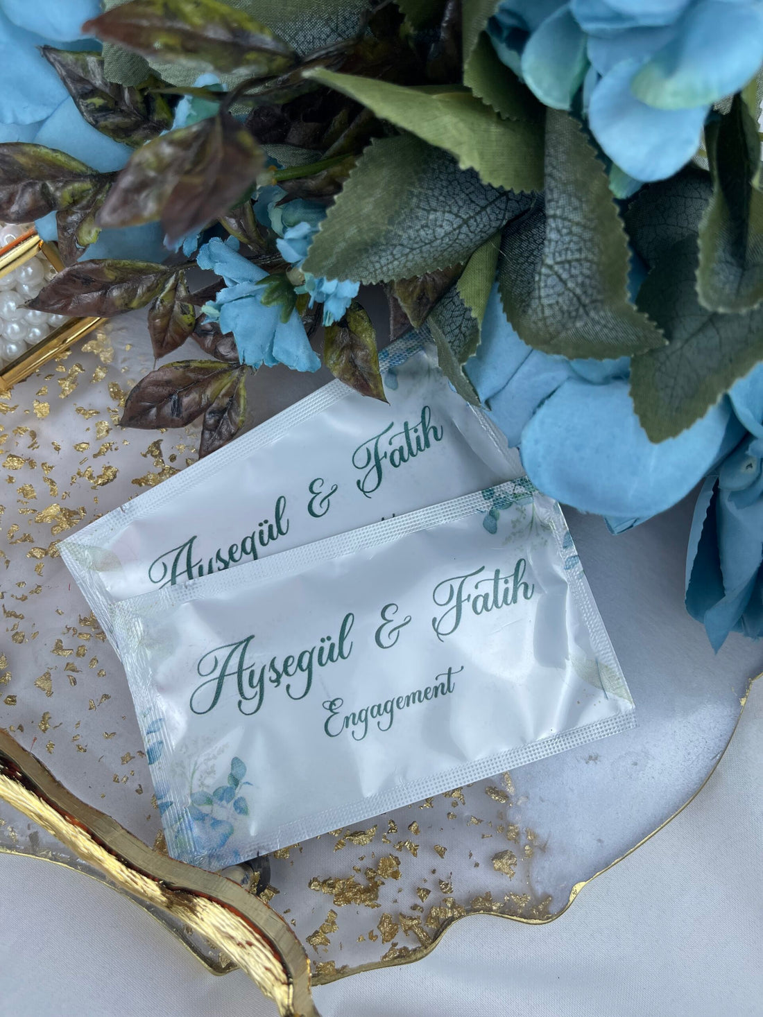 Kişiye Özel Baskılı Islak Mendil 20 Adet.