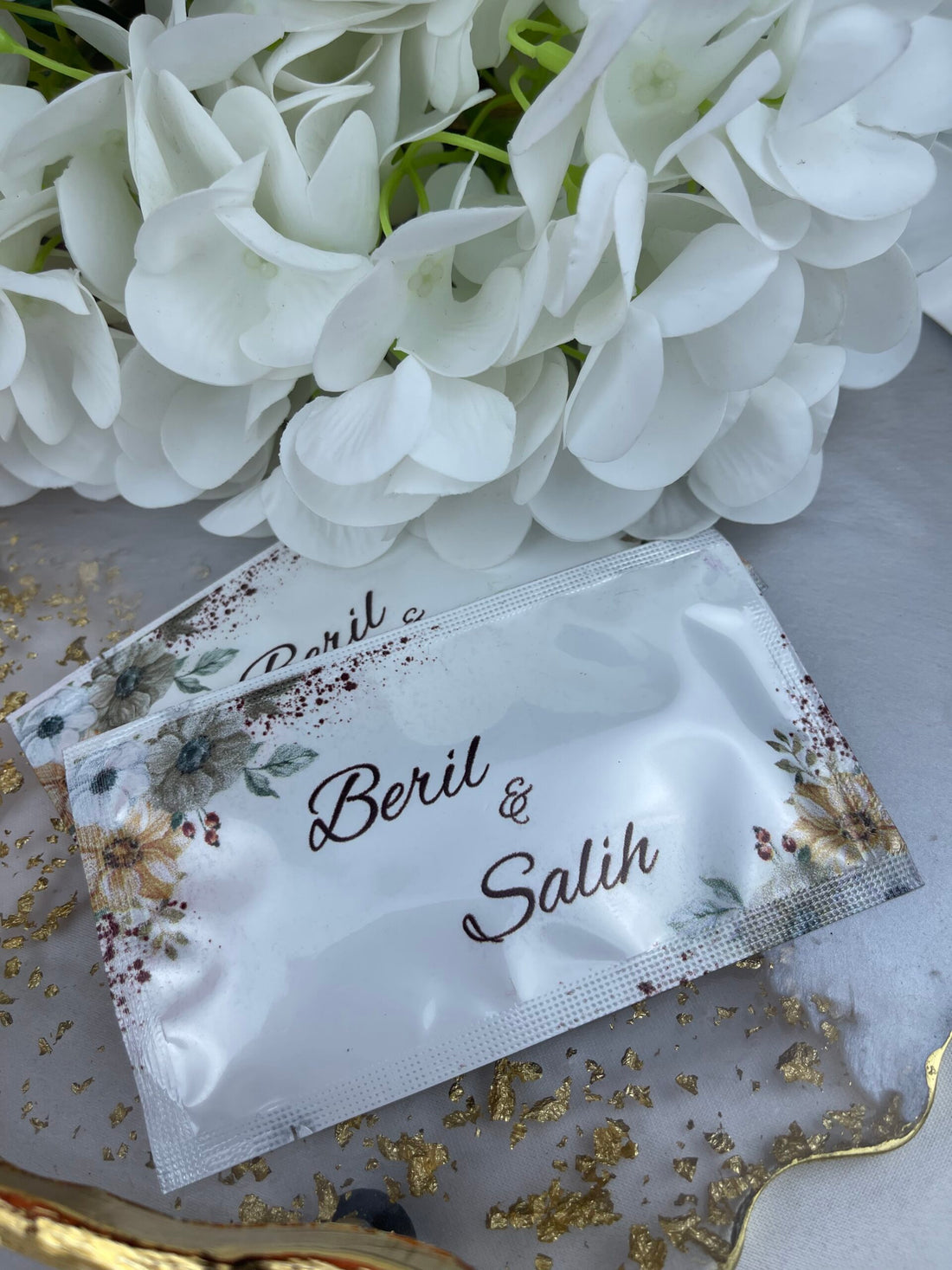 Kişiye Özel Baskılı Islak Mendil 20 Adet.