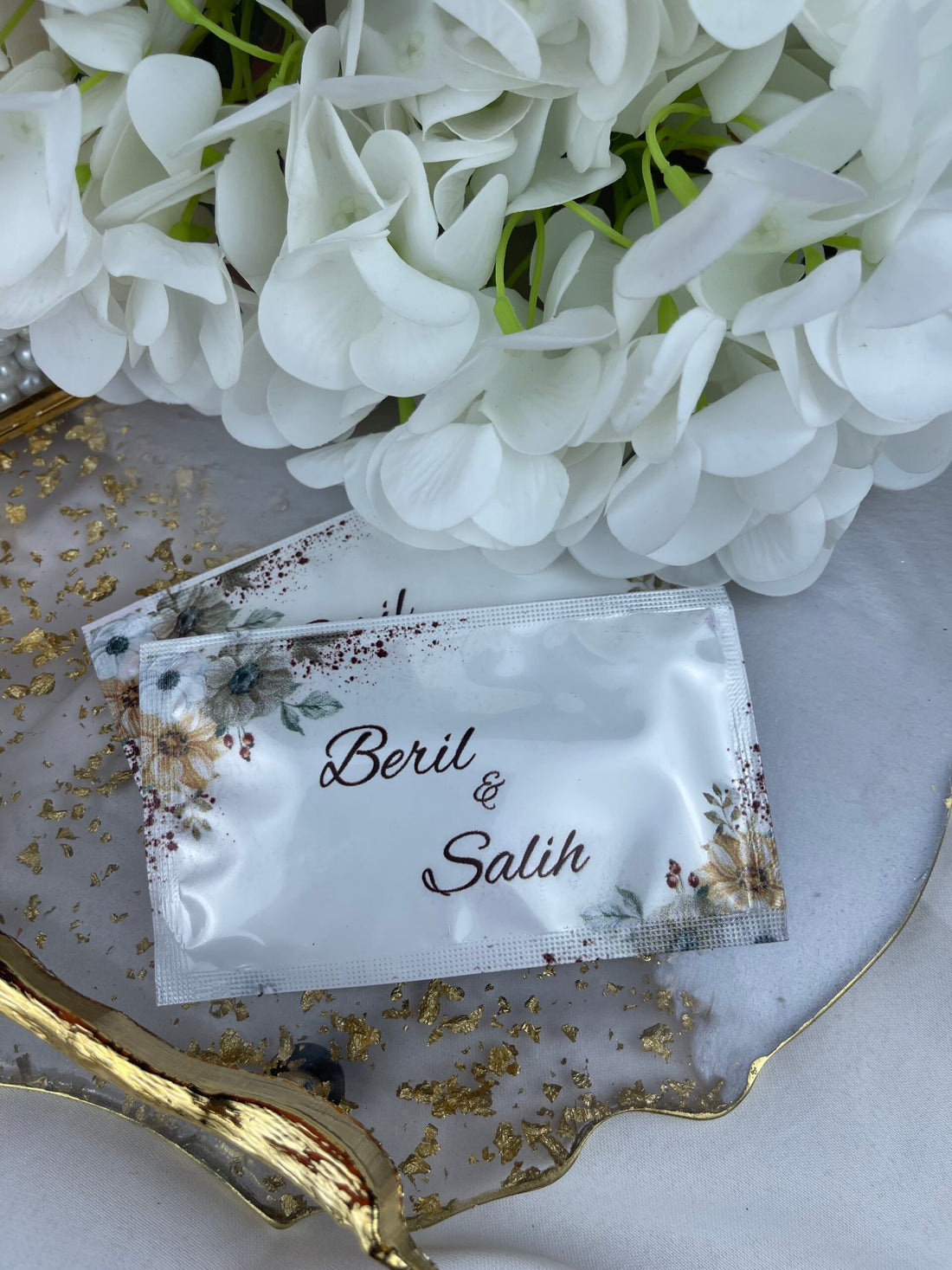 Kişiye Özel Baskılı Islak Mendil 20 Adet.