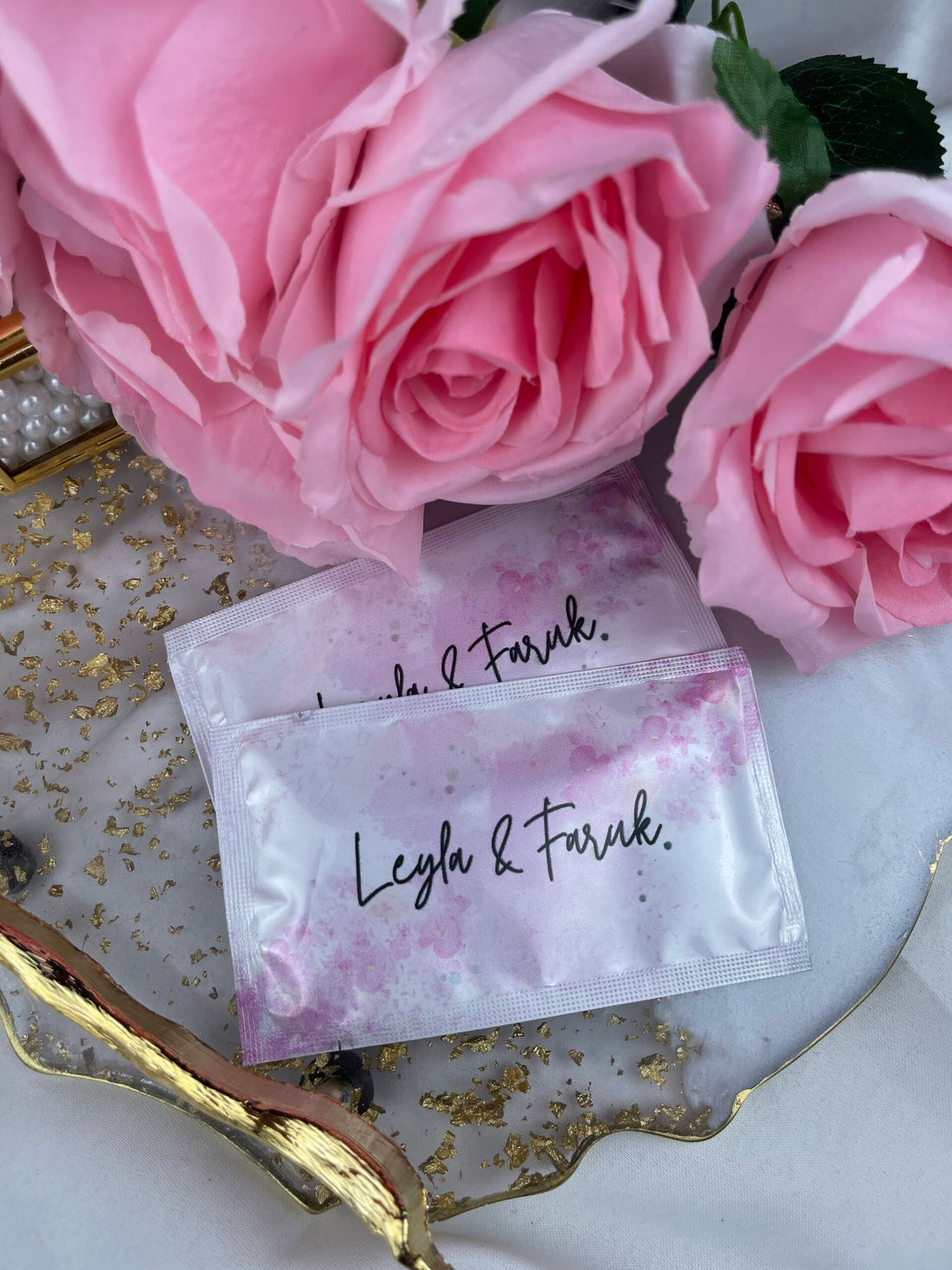 Kişiye Özel Baskılı Islak Mendil 20 Adet.