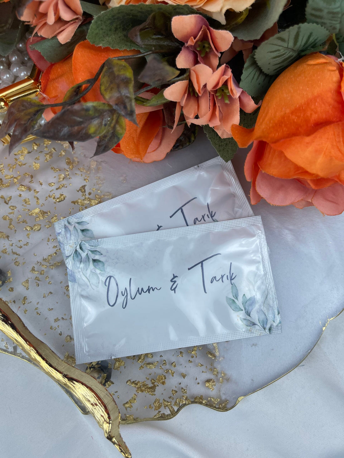 Kişiye Özel Baskılı Islak Mendil 20 Adet.