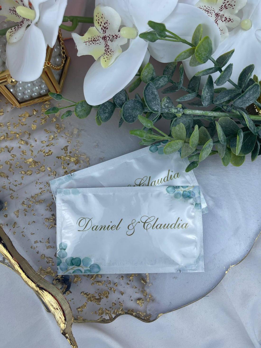 Kişiye Özel Baskılı Islak Mendil 20 Adet.