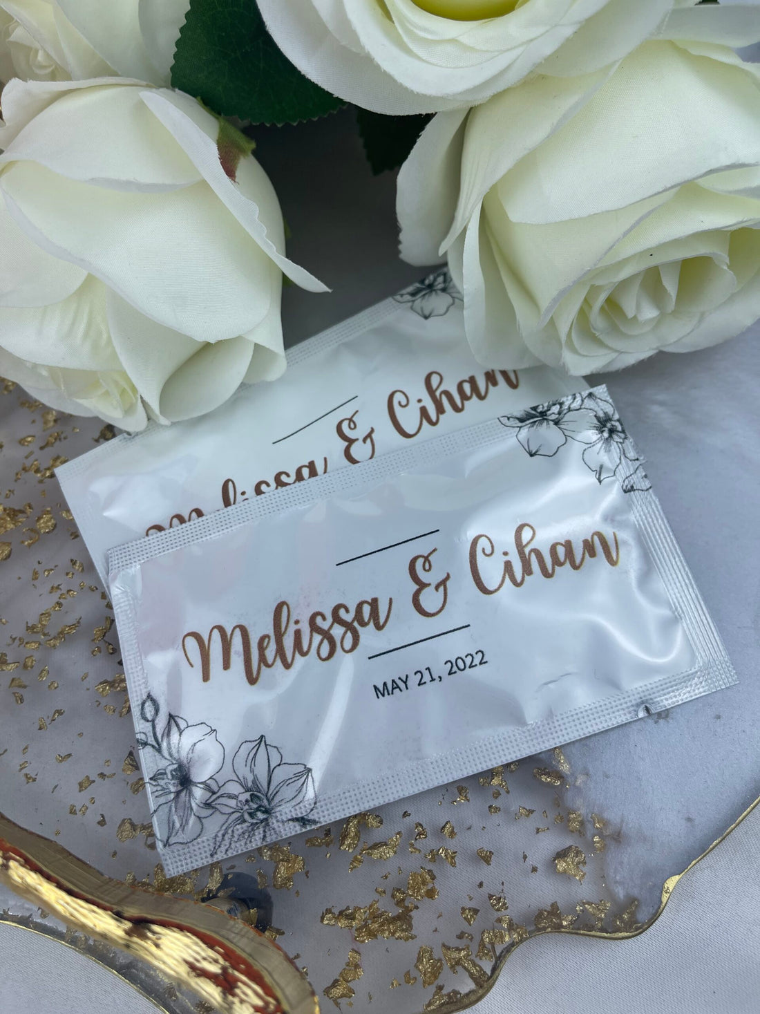 Kişiye Özel Baskılı Islak Mendil 20 Adet.