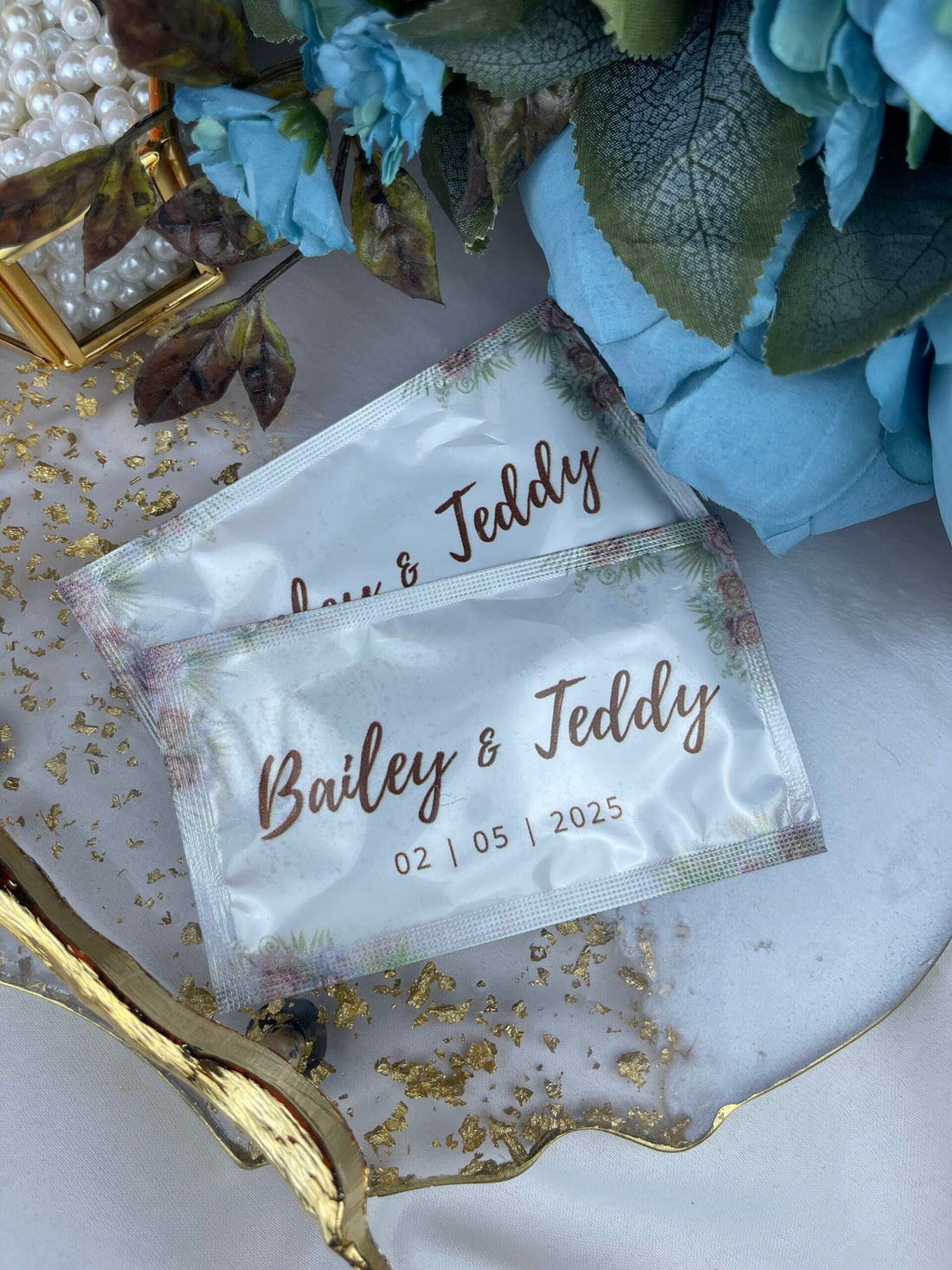 Kişiye Özel Baskılı Islak Mendil 20 Adet.