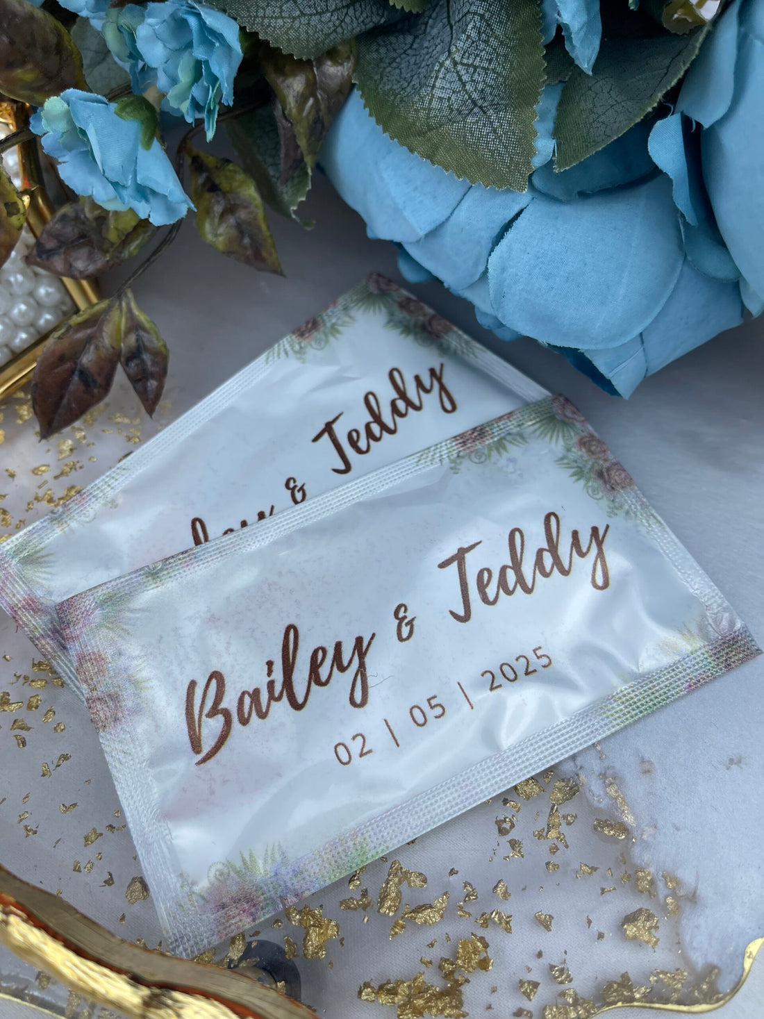 Kişiye Özel Baskılı Islak Mendil 20 Adet.