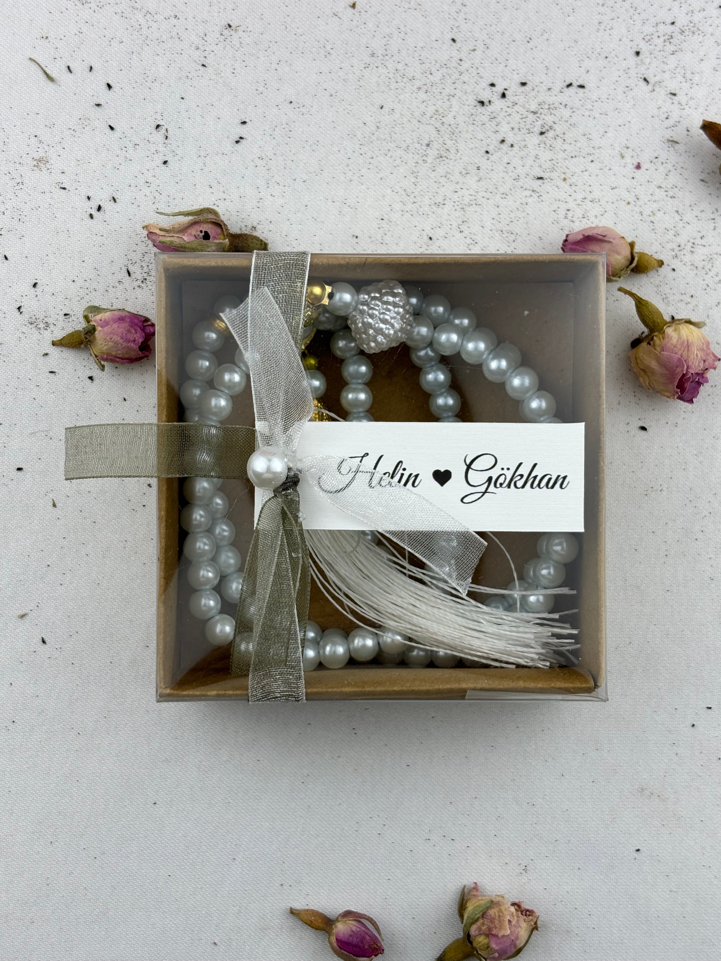 Gebetsperlen - Mawlid-Geschenke, personalisiertes Design