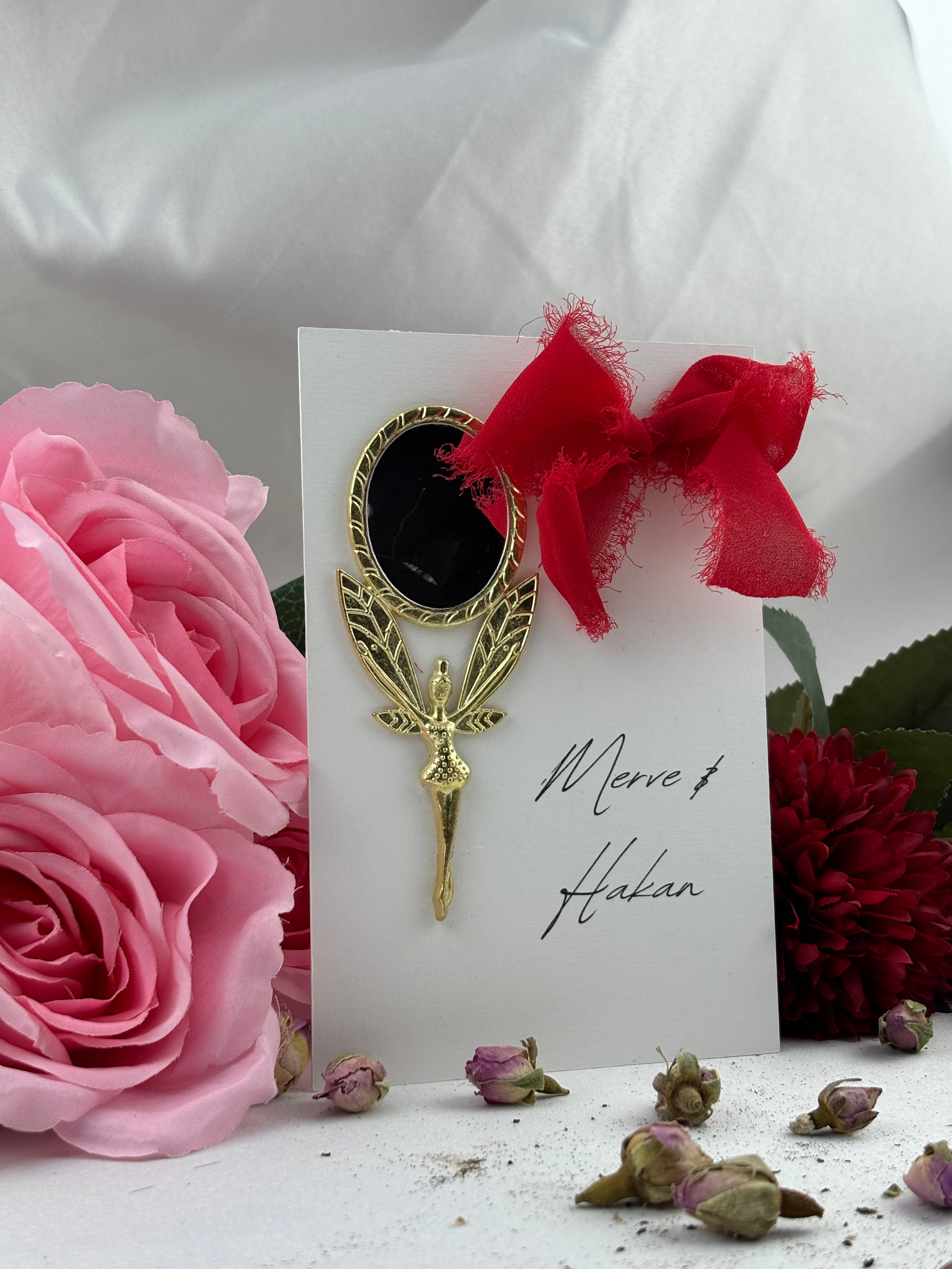 Bogenspiegel – Personalisierte Verlobungsgeschenke, elegantes Design