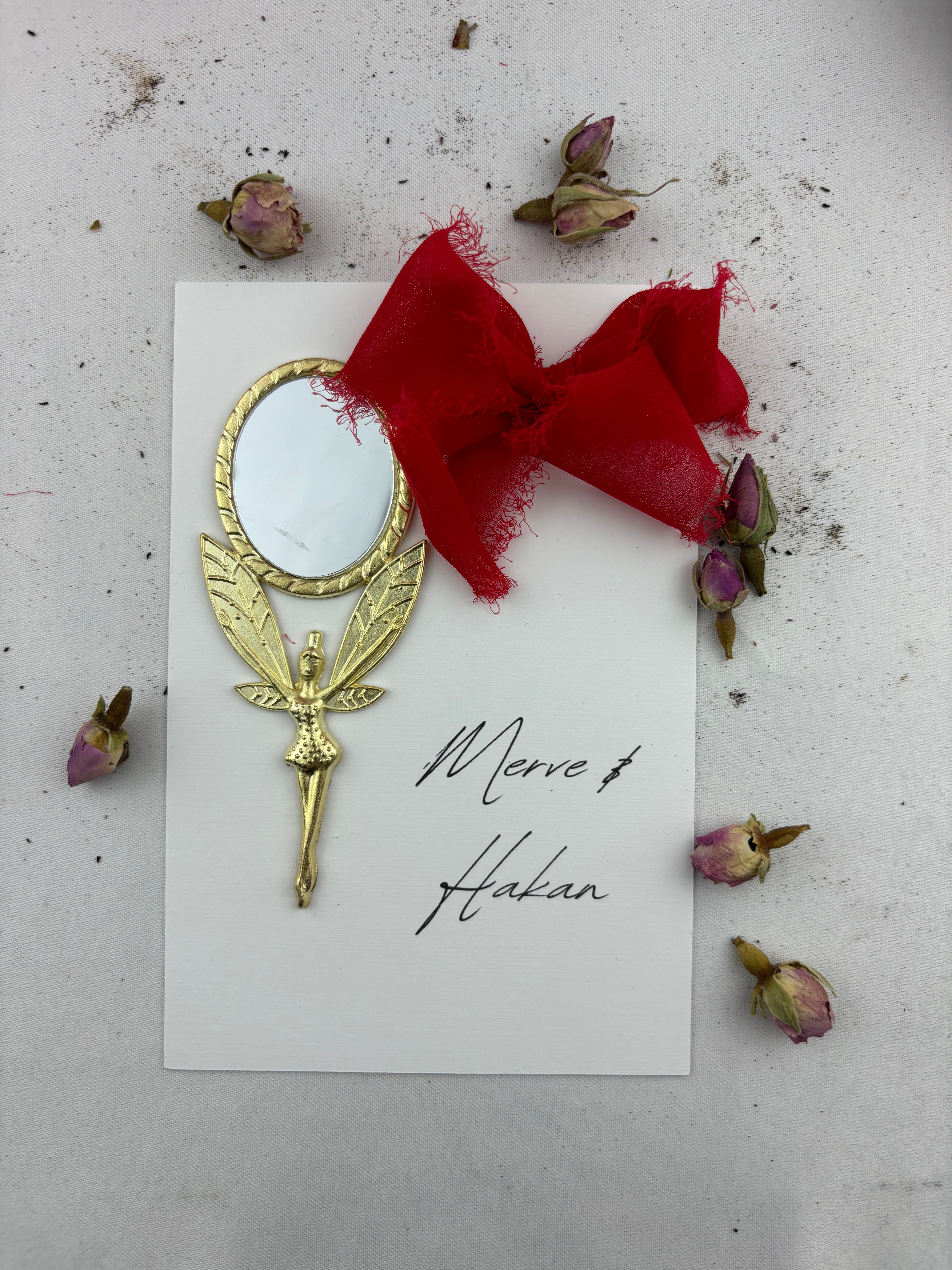 Bogenspiegel – Personalisierte Verlobungsgeschenke, elegantes Design