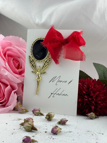 Bogenspiegel – Personalisierte Verlobungsgeschenke, elegantes Design