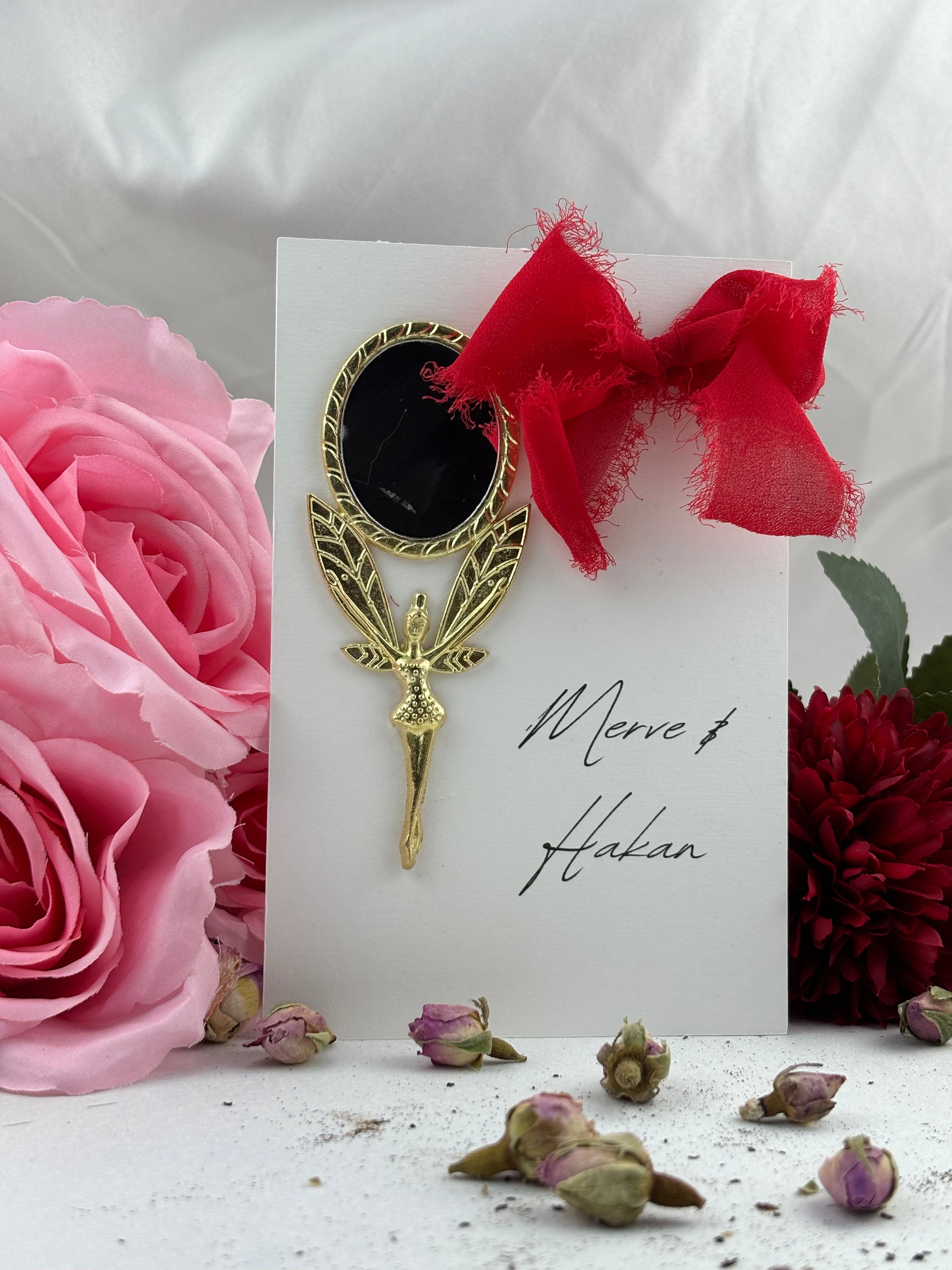 Bogenspiegel – Personalisierte Verlobungsgeschenke, elegantes Design