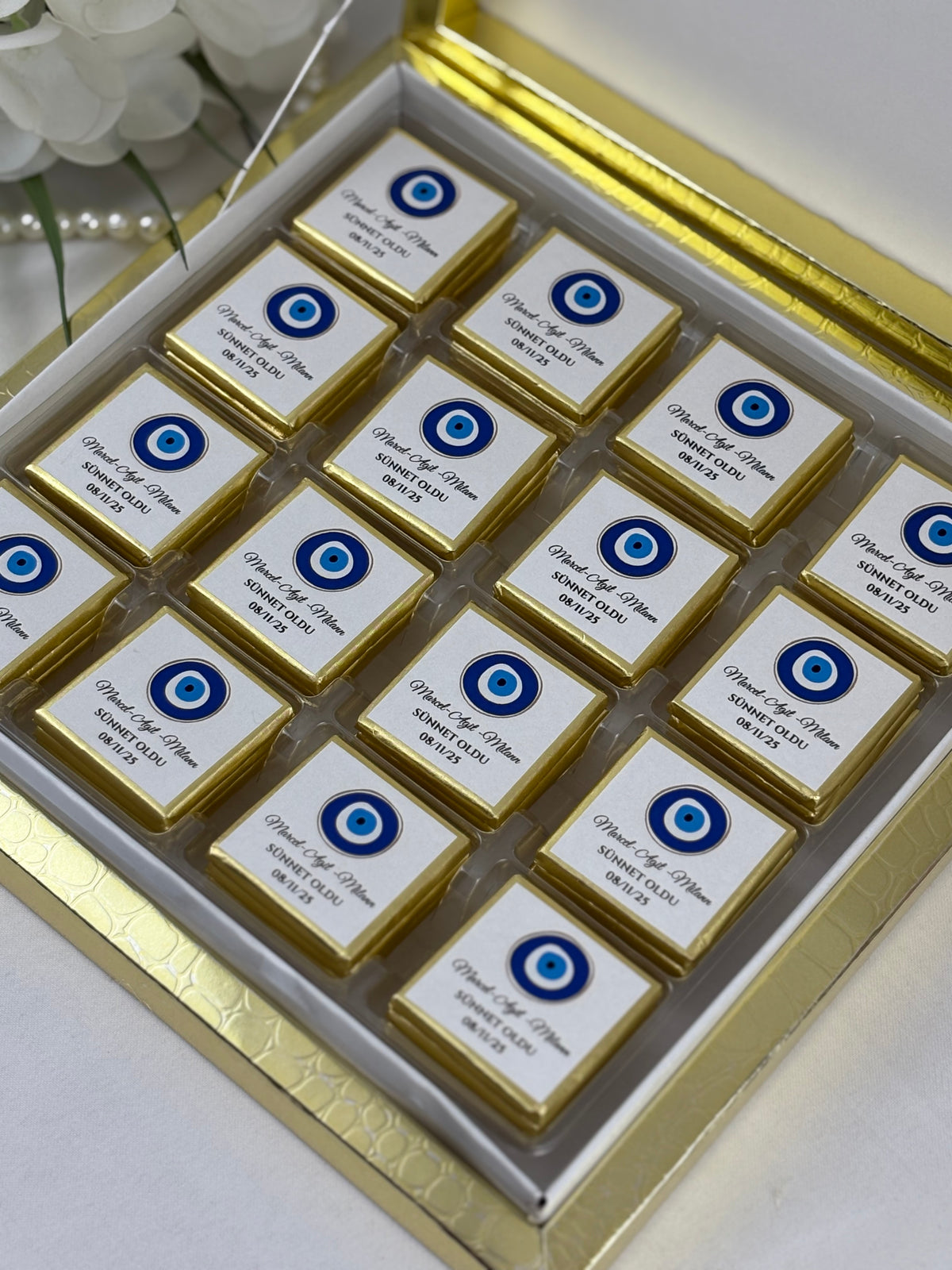 Pralinenschachteln der Circumcision Society