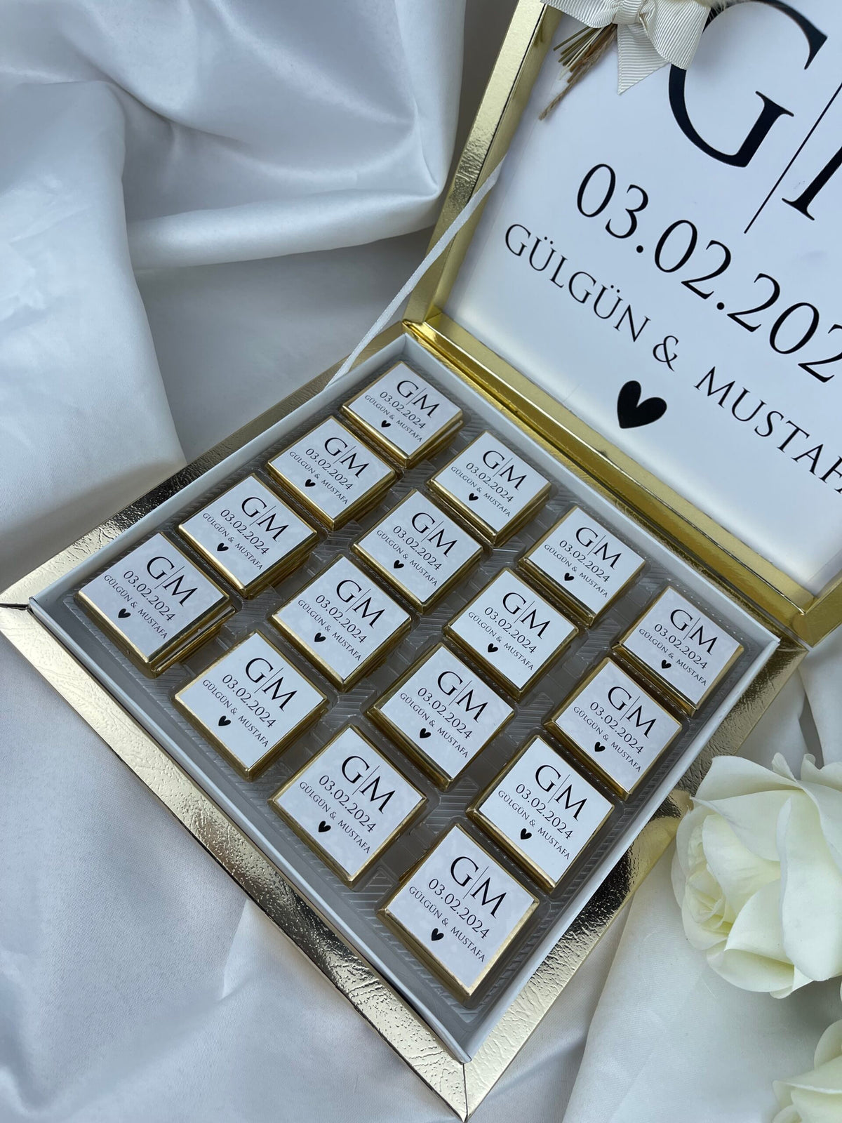 Schokoladenbox-Set Versprechens- und Verlobungsgeschenke